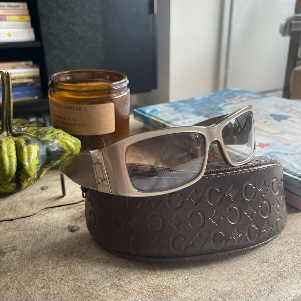 Silver Celine Sunglasses